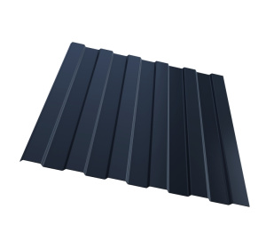 Профнастил оцинкованный С8, 0,5 PE RAL 7024 SKARDEX (серый графит)