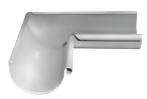 Угол желоба внутренний GRAND LINE 90 гр. 125 мм RAL 9003