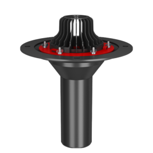 Воронка ТехноНИКОЛЬ с обжимным металлическим фланцем, без обогрева, 110х450мм (В4)