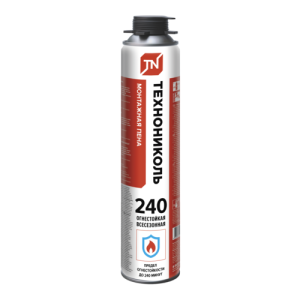 Пена монтажная ТЕХНОНИКОЛЬ 240 PROFESSIONAL огнестойкая