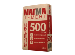 Портландцемент ЦЕМ I 42,5Н ГОСТ 31108-2020 (25кг.) МАГМА